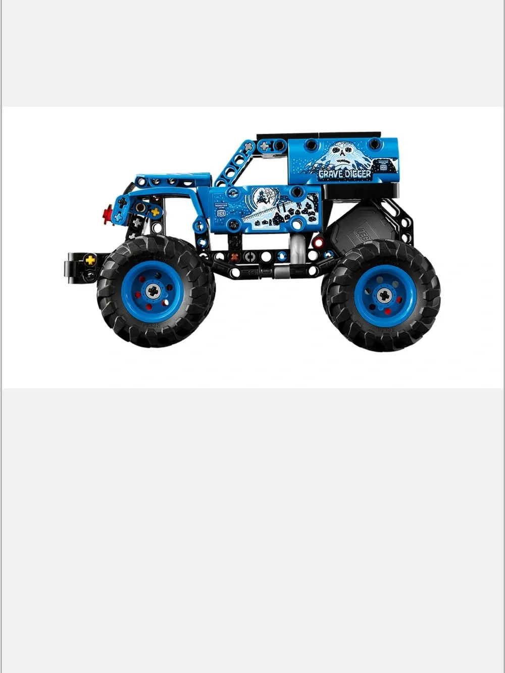 Lego Technic Monster Jam Grave Digger Fire and Ice- Pull Back & Go! NIB 7+ 263pc